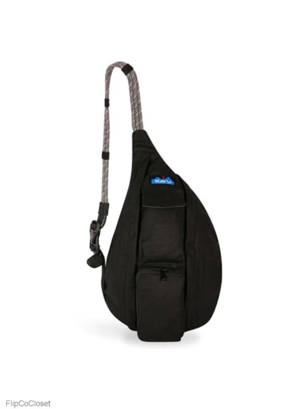 Mini Canvas Crossbody Sling Bag with Adjustable Rope Strap Travel